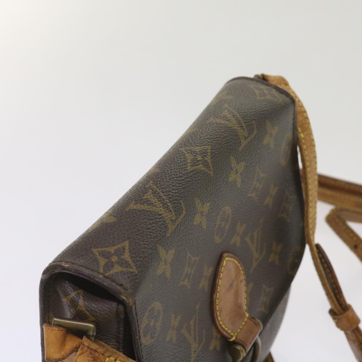 LOUIS VUITTON Monogram Saint Cloud MM Shoulder Bag M51243 LV Auth 66031