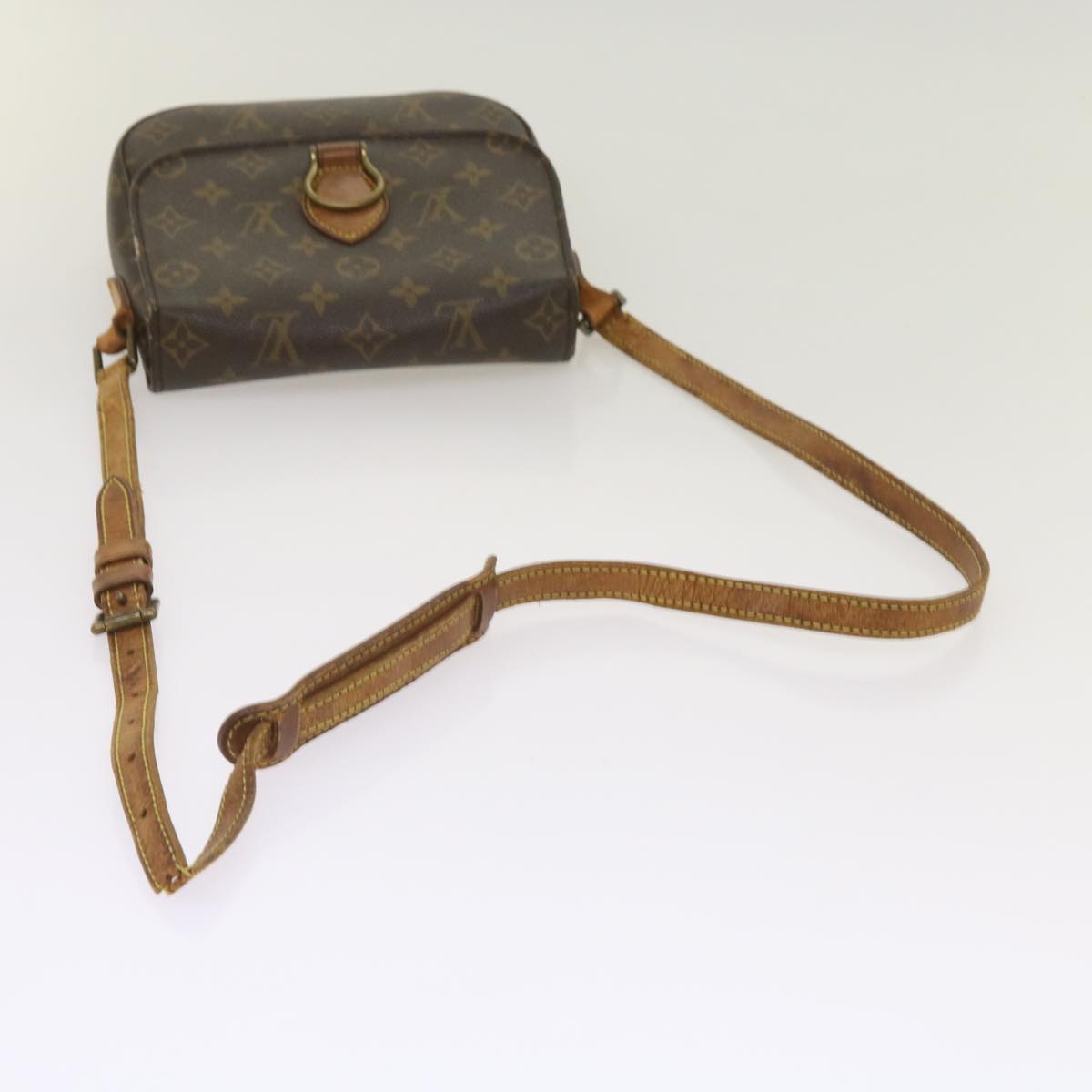 LOUIS VUITTON Monogram Saint Cloud MM Shoulder Bag M51243 LV Auth 66031