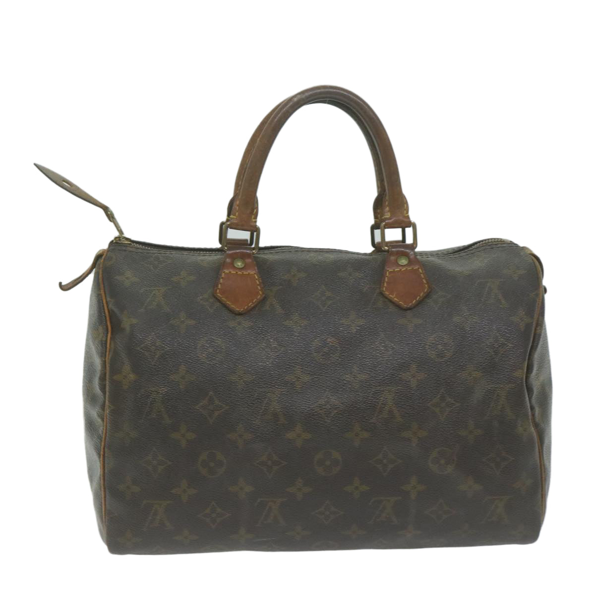 LOUIS VUITTON Monogram Speedy 30 Hand Bag M41526 LV Auth 66032