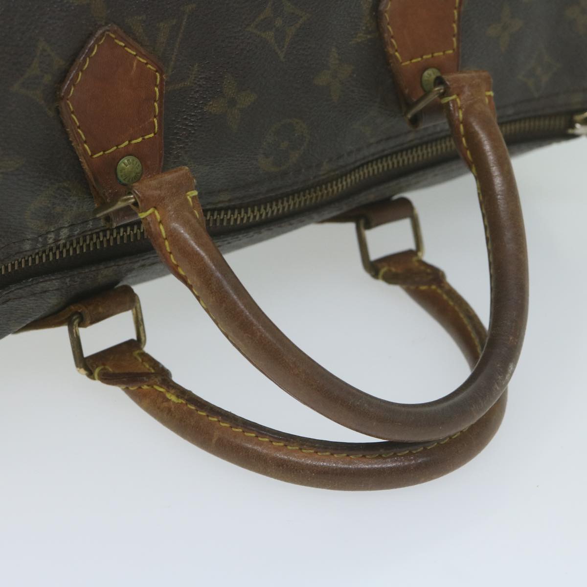 LOUIS VUITTON Monogram Speedy 30 Hand Bag M41526 LV Auth 66032