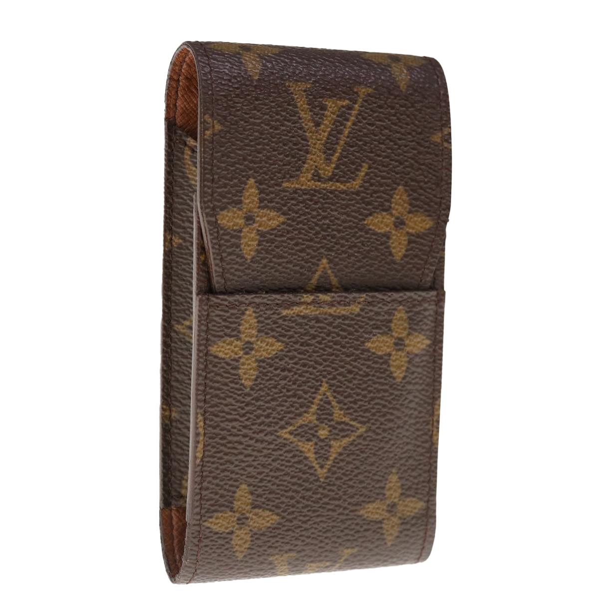 LOUIS VUITTON Monogram Etui Cigarette Case M63024 LV Auth 66036