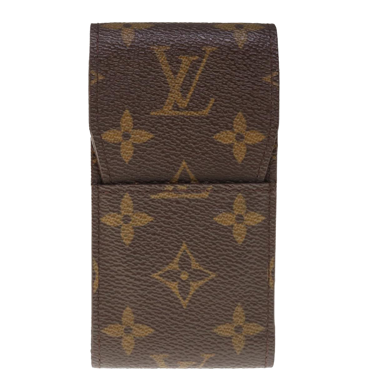 LOUIS VUITTON Monogram Etui Cigarette Case M63024 LV Auth 66036