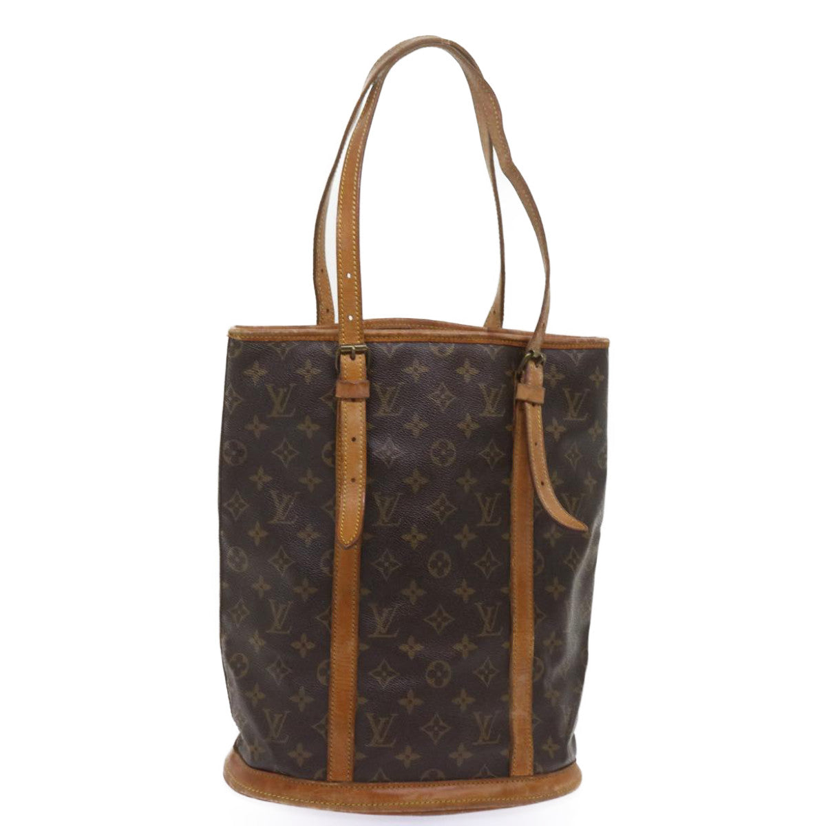 LOUIS VUITTON Monogram Bucket GM Shoulder Bag Vintage M42236 LV Auth 66038