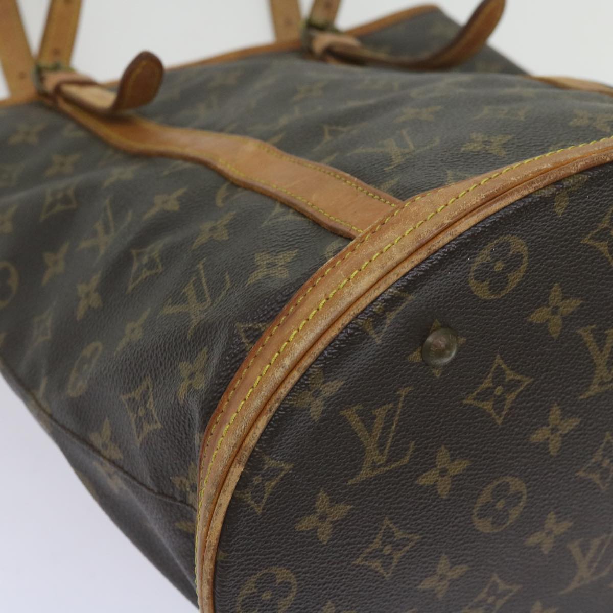 LOUIS VUITTON Monogram Bucket GM Shoulder Bag Vintage M42236 LV Auth 66038