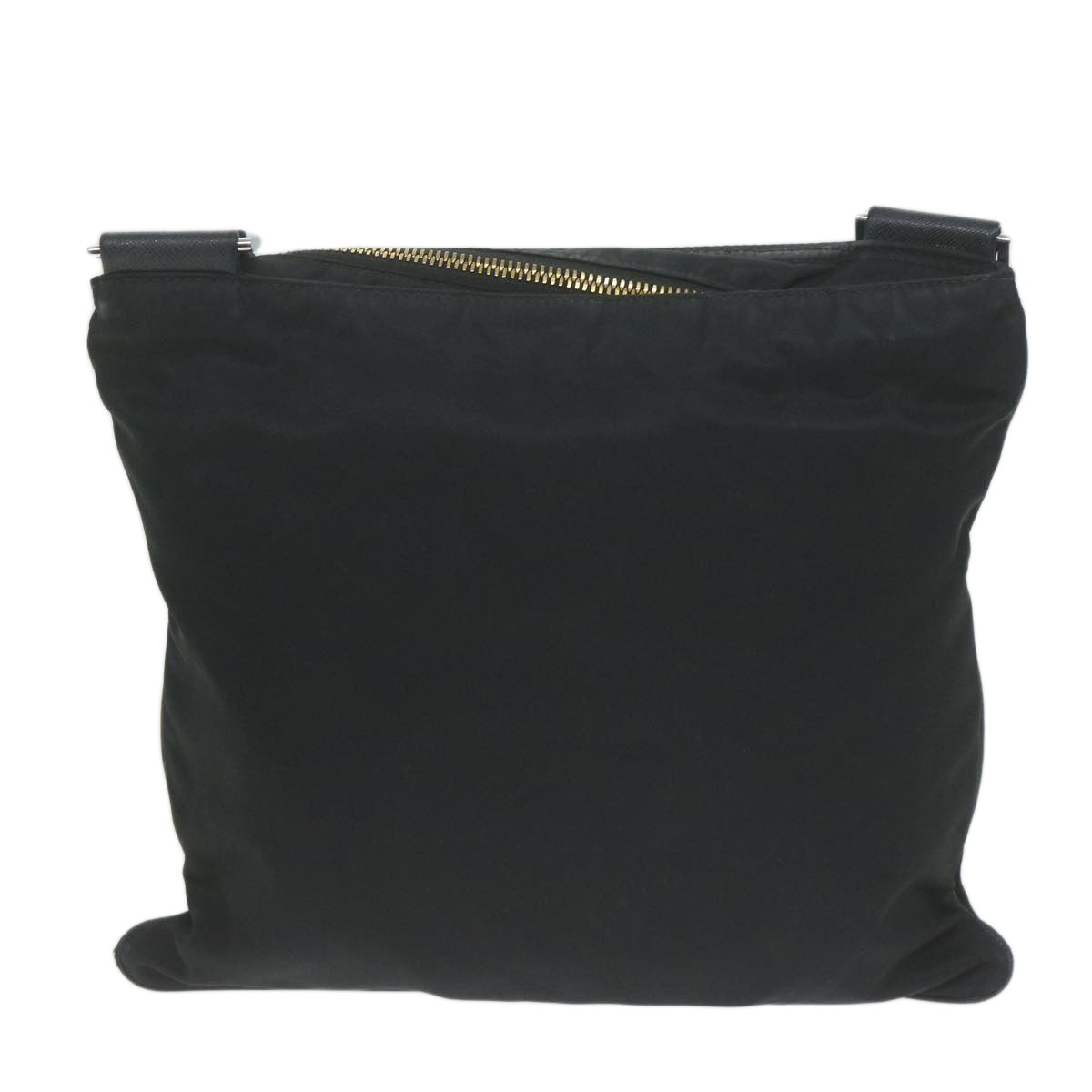 PRADA Shoulder Bag Nylon Black Auth 66044 - 0