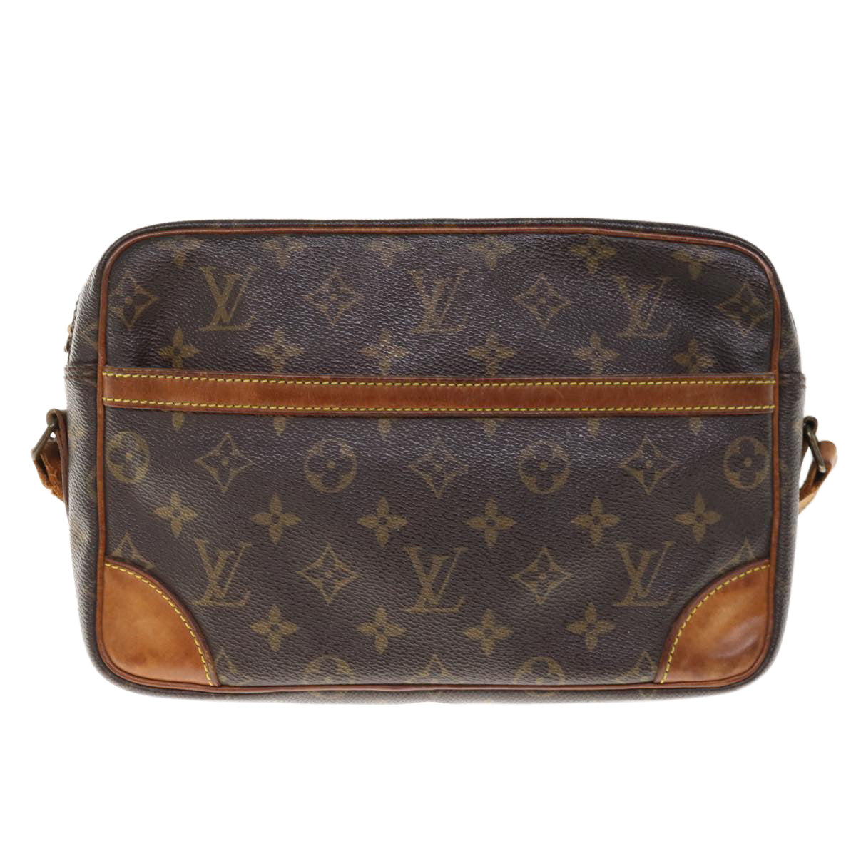 LOUIS VUITTON Monogram Trocadero 27 Shoulder Bag M51274 LV Auth 66047