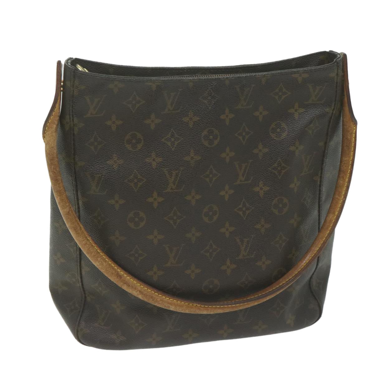 LOUIS VUITTON Monogram Looping GM Shoulder Bag M51145 LV Auth 66048