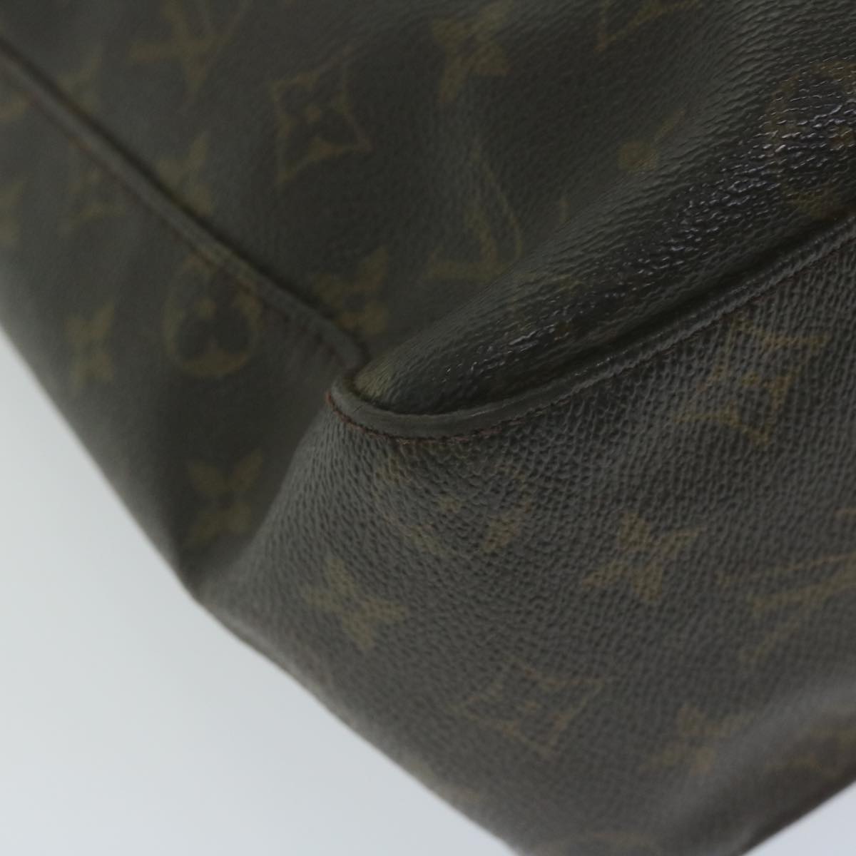 LOUIS VUITTON Monogram Looping GM Shoulder Bag M51145 LV Auth 66048