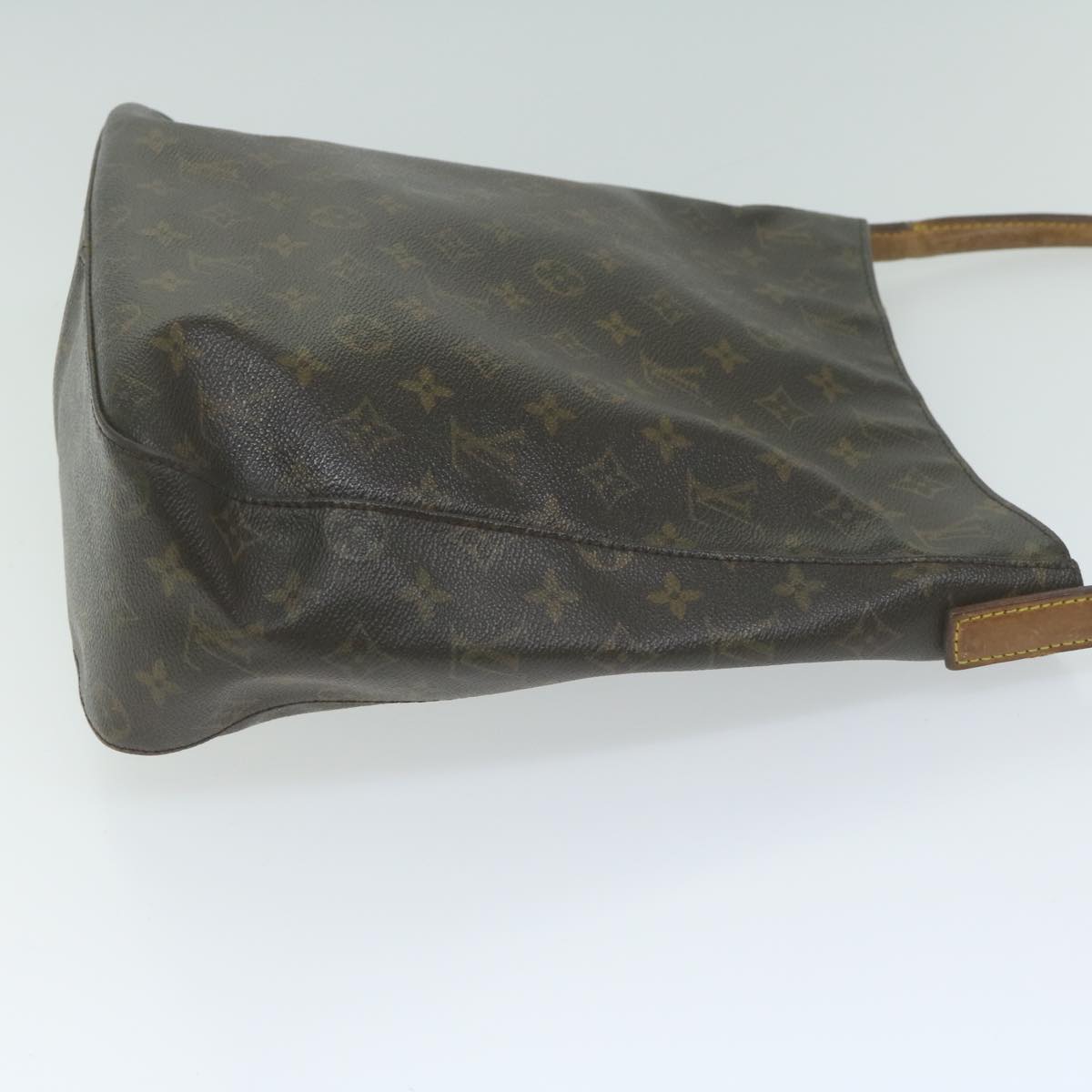 LOUIS VUITTON Monogram Looping GM Shoulder Bag M51145 LV Auth 66048