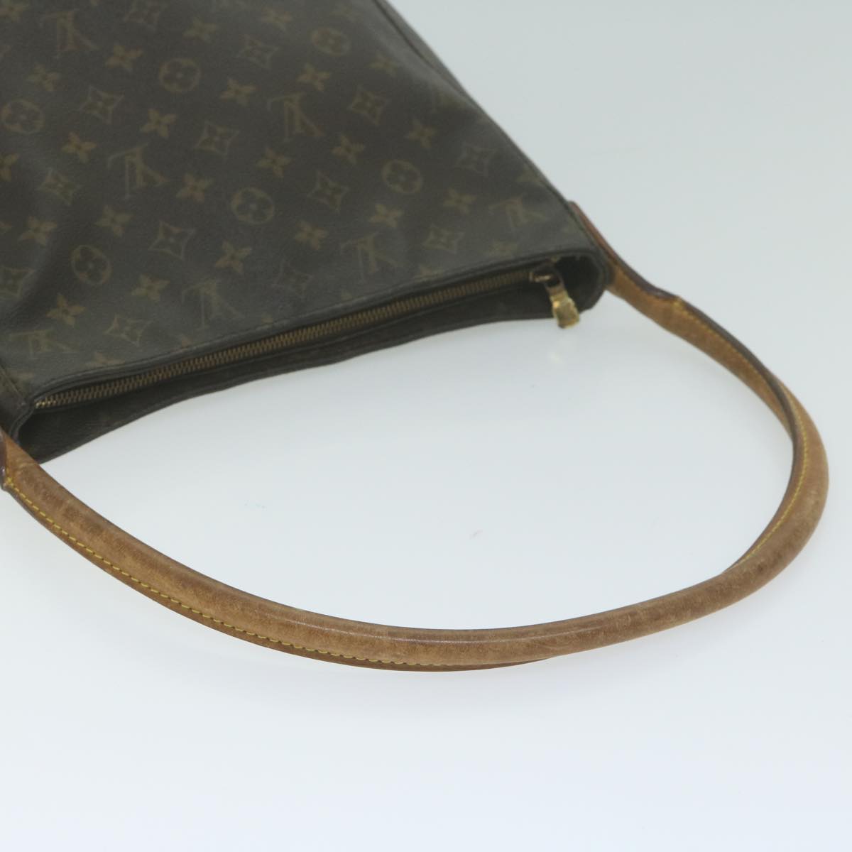 LOUIS VUITTON Monogram Looping GM Shoulder Bag M51145 LV Auth 66048