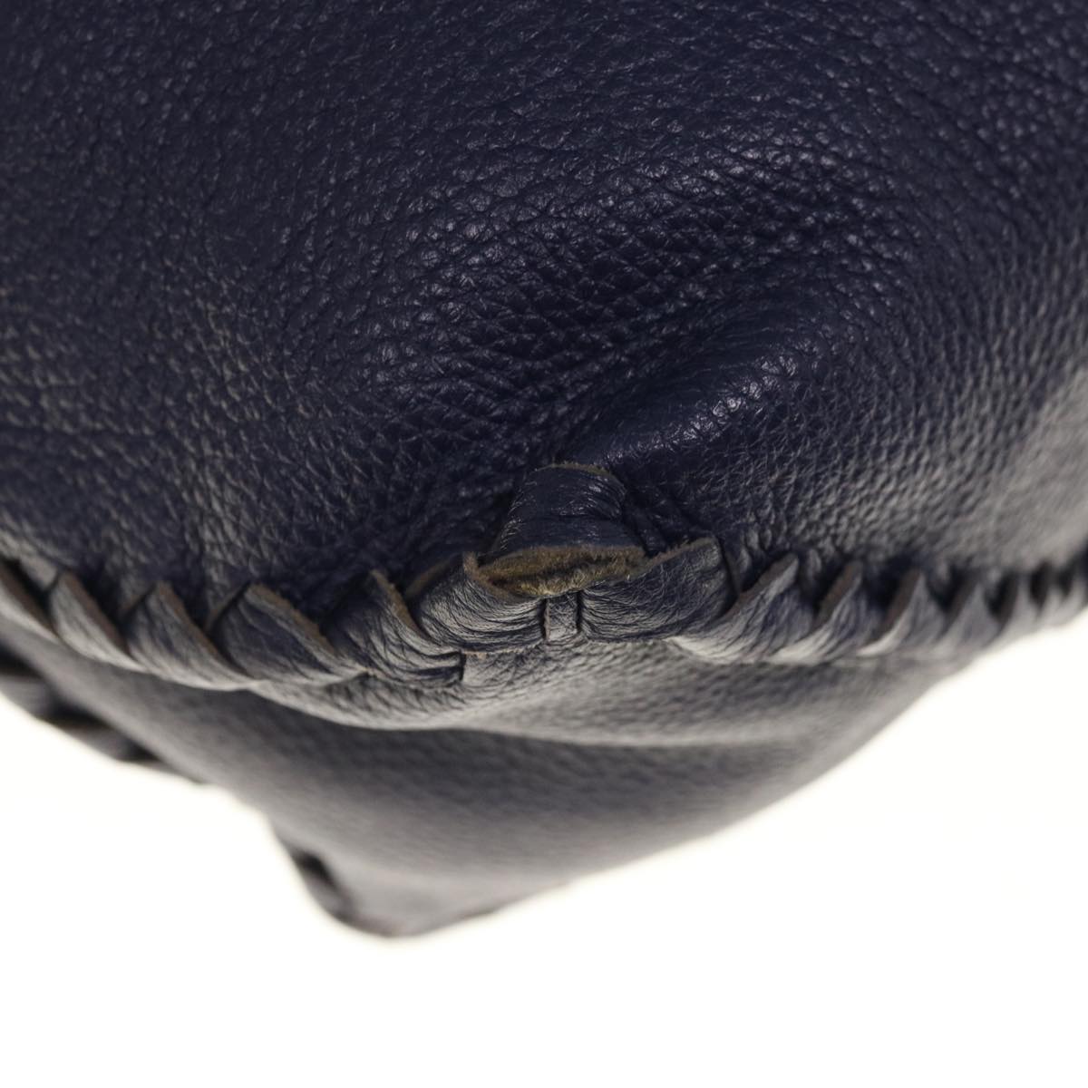 BOTTEGAVENETA Shoulder Bag Leather Purple Auth 66058