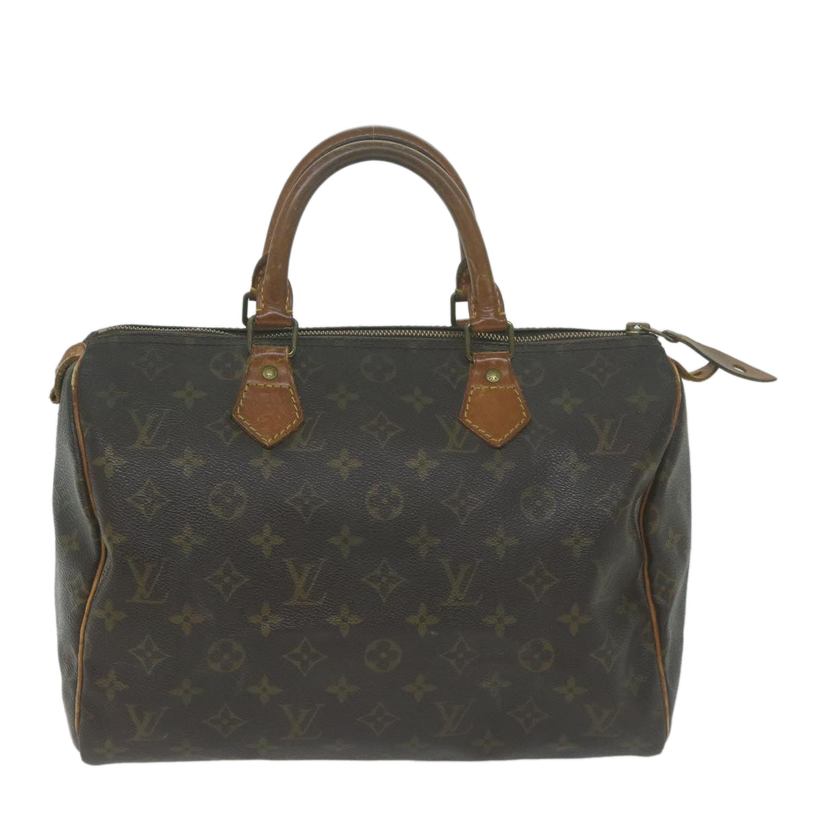 LOUIS VUITTON Monogram Speedy 30 Hand Bag M41526 LV Auth 66122