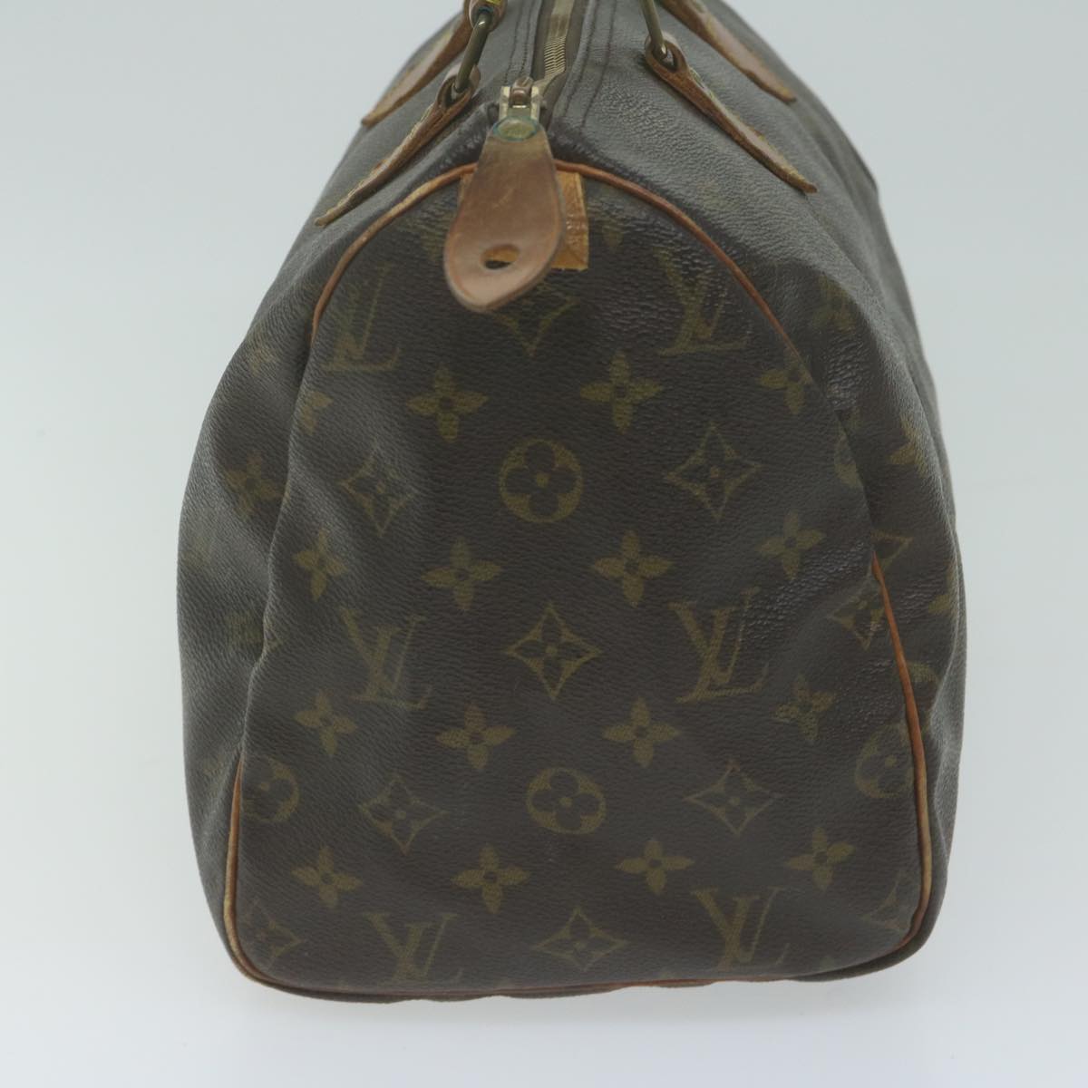 LOUIS VUITTON Monogram Speedy 30 Hand Bag M41526 LV Auth 66122