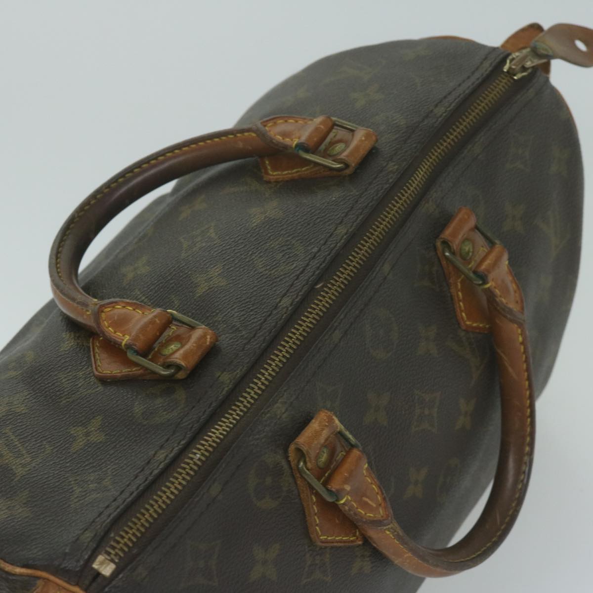 LOUIS VUITTON Monogram Speedy 30 Hand Bag M41526 LV Auth 66122