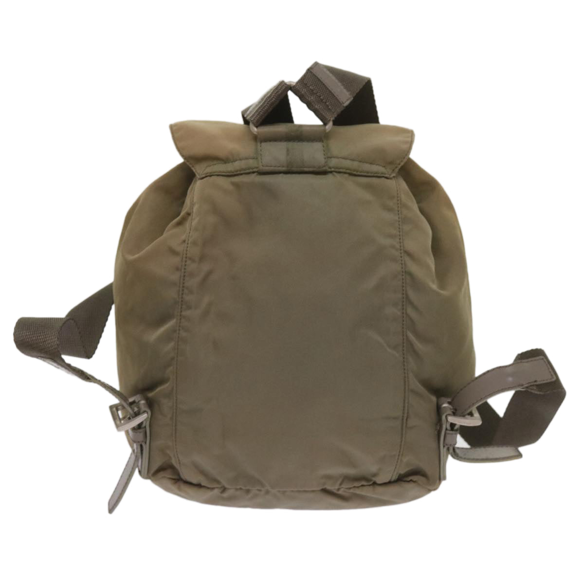 PRADA Backpack Nylon Beige Auth 66139 - 0
