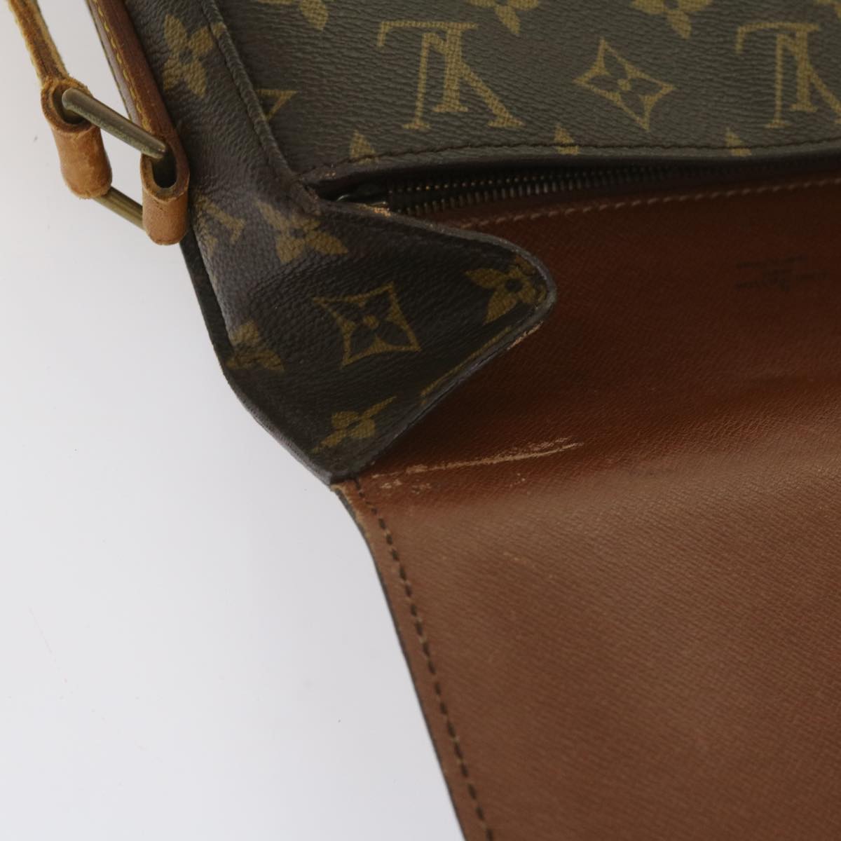 LOUIS VUITTON Monogram Saint Cloud GM Shoulder Bag M51242 LV Auth 66174