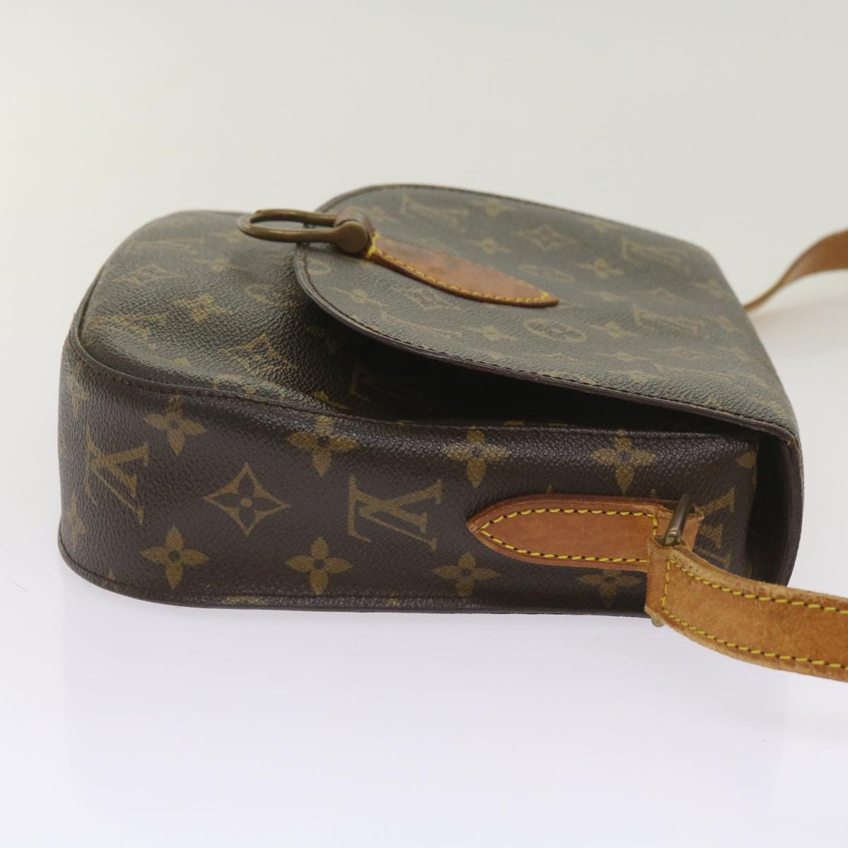 LOUIS VUITTON Monogram Saint Cloud GM Shoulder Bag M51242 LV Auth 66174