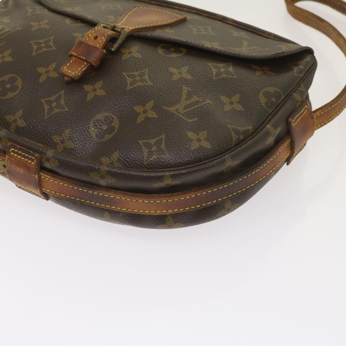 LOUIS VUITTON Monogram Jeune Fille MM Shoulder Bag M51226 LV Auth 66175