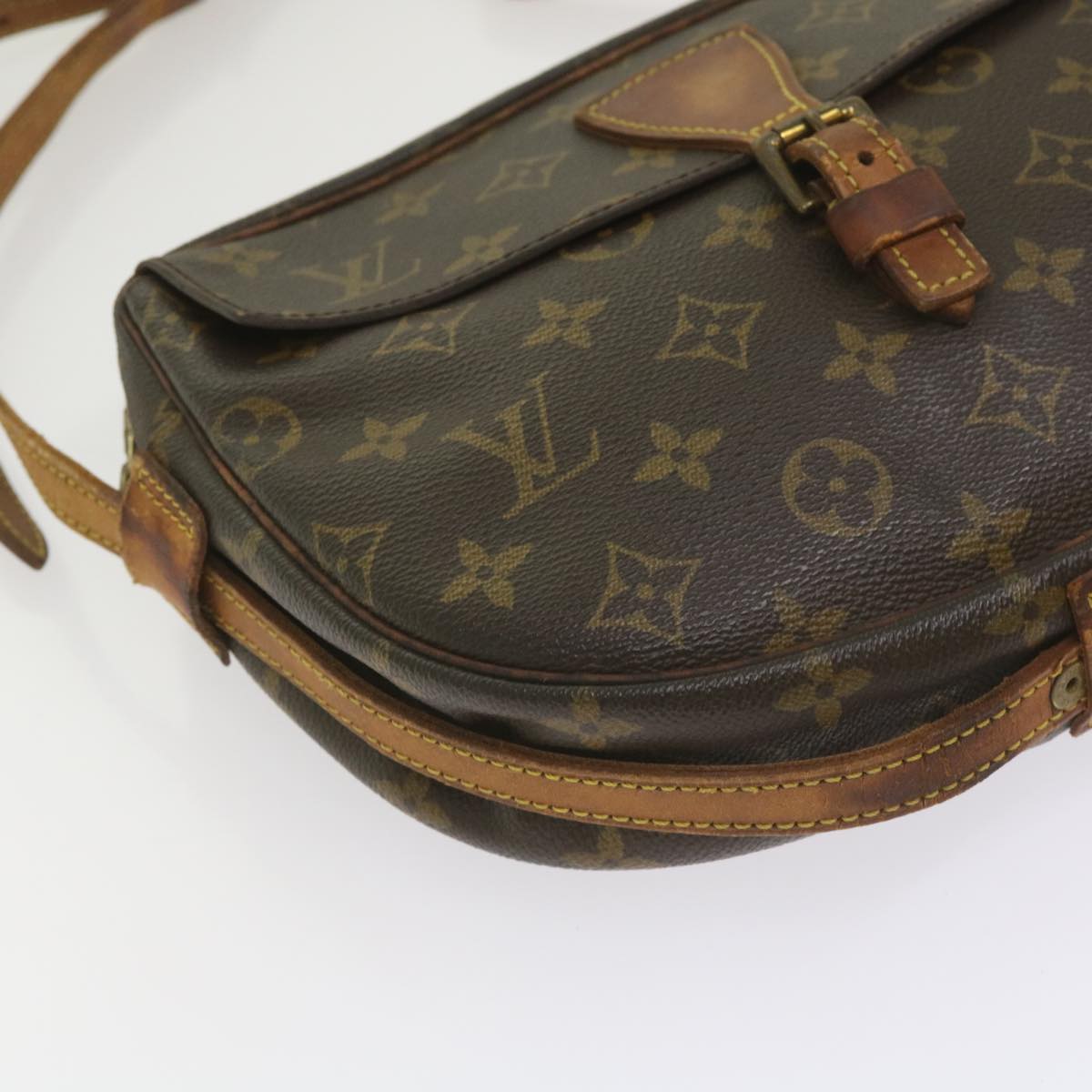 LOUIS VUITTON Monogram Jeune Fille MM Shoulder Bag M51226 LV Auth 66175