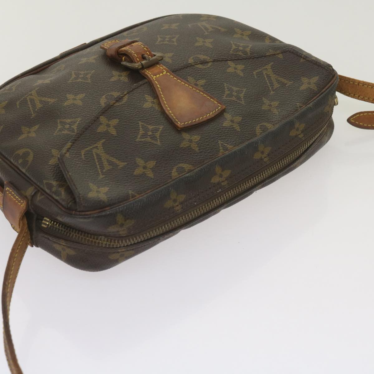 LOUIS VUITTON Monogram Jeune Fille MM Shoulder Bag M51226 LV Auth 66175