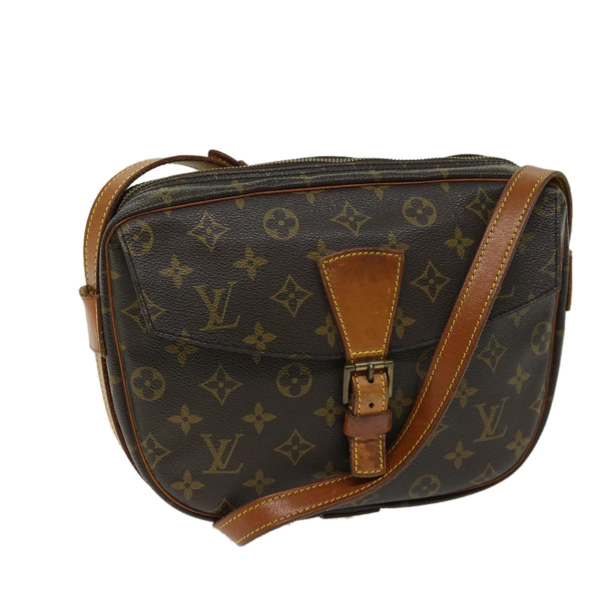 LOUIS VUITTON Monogram Jeune Fille GM Shoulder Bag M51225 LV Auth 66176