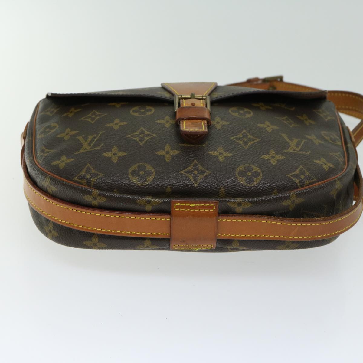 LOUIS VUITTON Monogram Jeune Fille GM Shoulder Bag M51225 LV Auth 66176