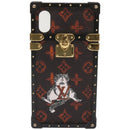 LOUIS VUITTON Transformed Monogram Cat Eye Trunk iPhone Hülle M63891 Auth 66181-13