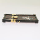 LOUIS VUITTON Transformed Monogram Cat Eye Trunk iPhone Hülle M63891 Auth 66181-4