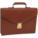 LOUIS VUITTON Epi Serviette Conseiller Aktenkoffer Braun M54423 LV Auth 66184-1
