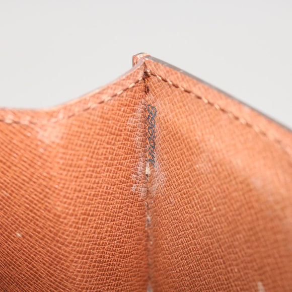 LOUIS VUITTON Epi Serviette Conseiller Aktenkoffer Braun M54423 LV Auth 66184