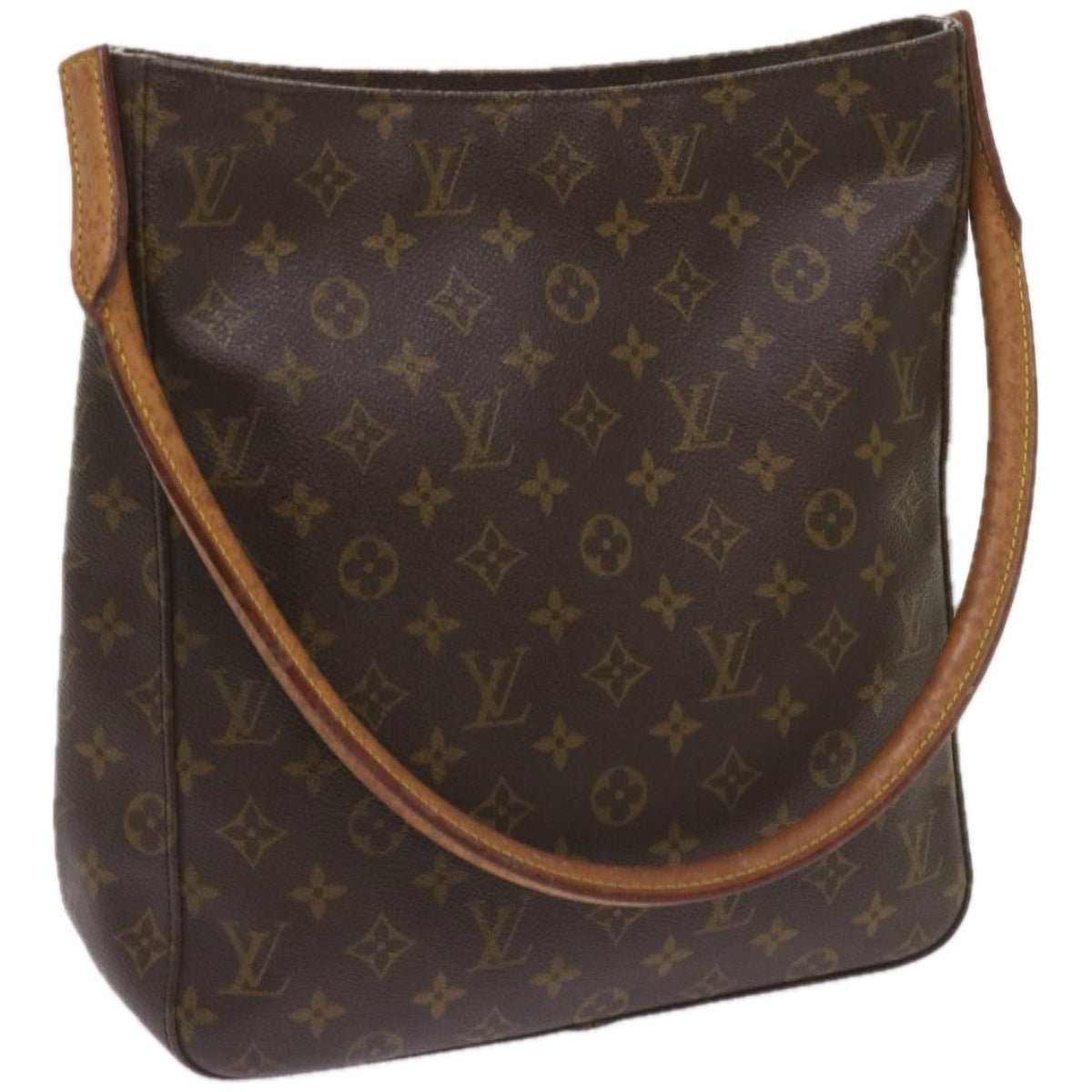 LOUIS VUITTON Monogram Looping GM Shoulder Bag M51145 LV Auth 66187