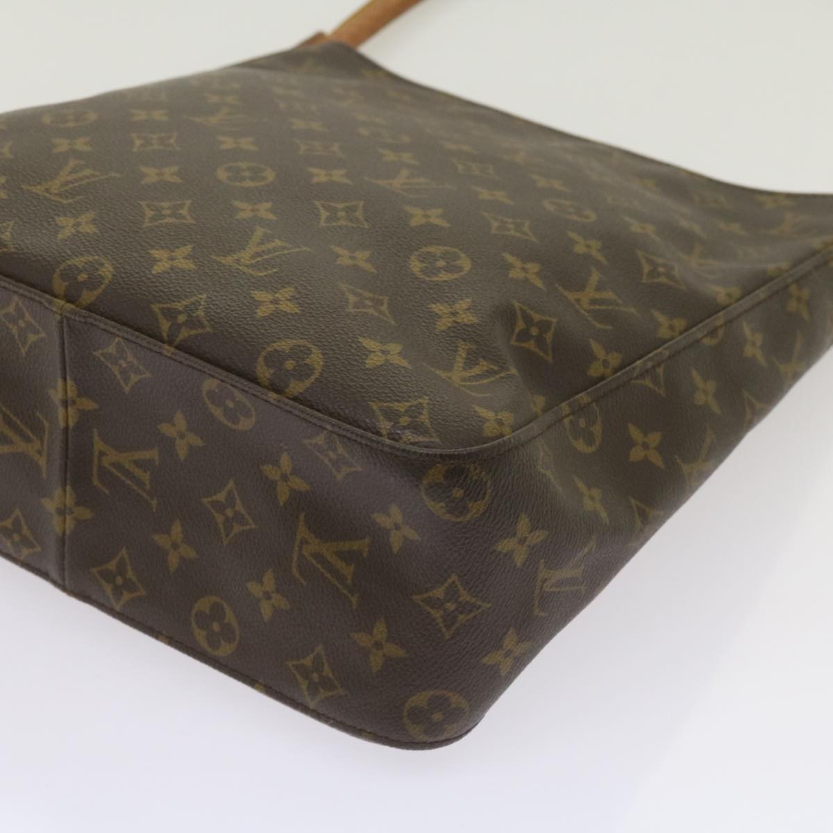 LOUIS VUITTON Monogram Looping GM Shoulder Bag M51145 LV Auth 66187