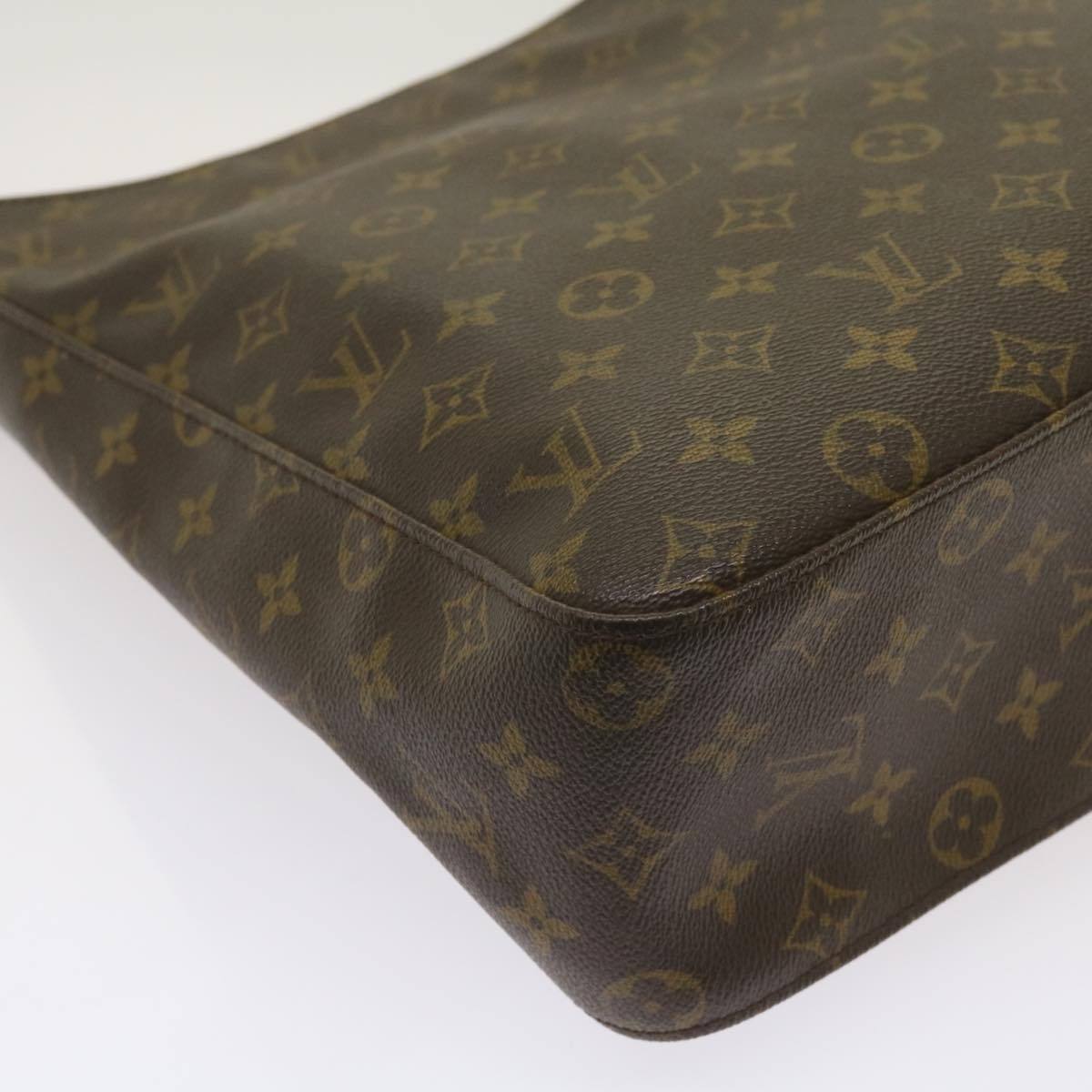 LOUIS VUITTON Monogram Looping GM Shoulder Bag M51145 LV Auth 66187