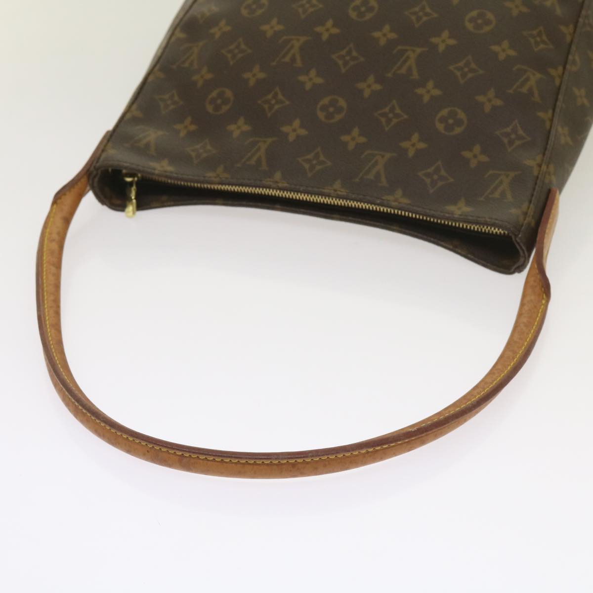 LOUIS VUITTON Monogram Looping GM Shoulder Bag M51145 LV Auth 66187