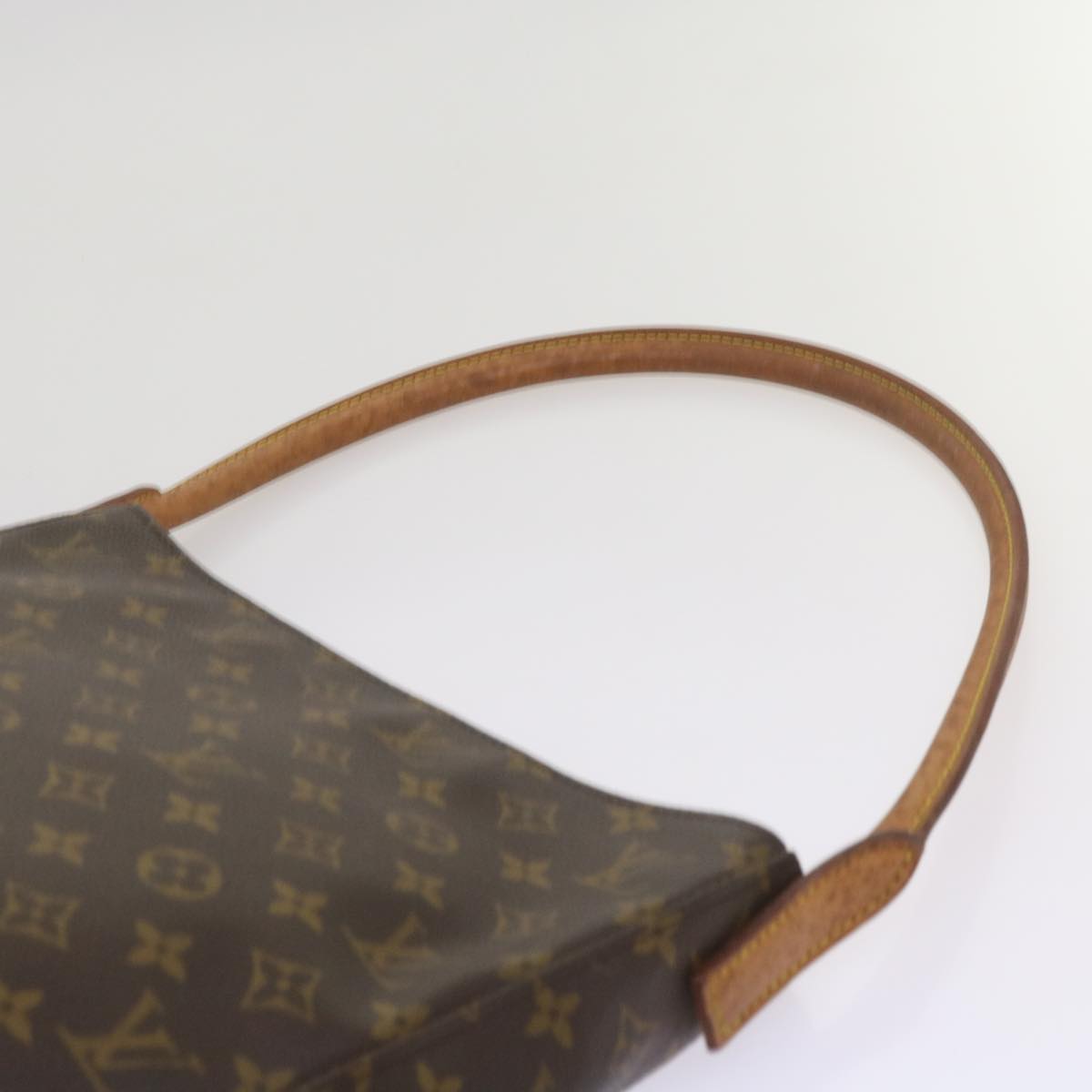 LOUIS VUITTON Monogram Looping GM Shoulder Bag M51145 LV Auth 66187