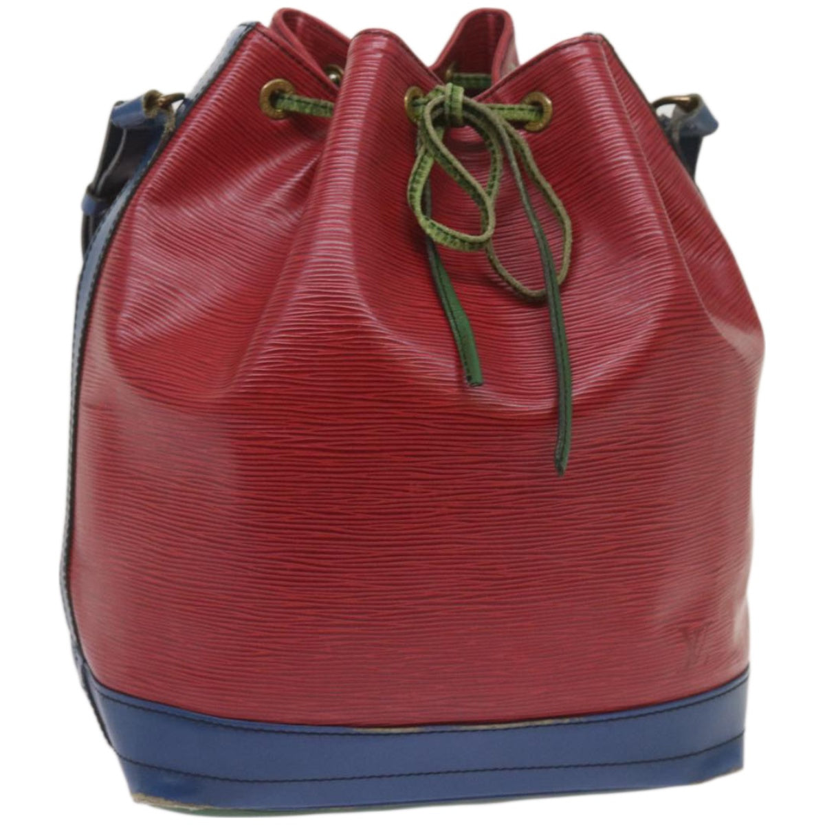 LOUIS VUITTON Epi Toriko Color Noe ShoulderBag Red Blue Green M44084 Auth 66200