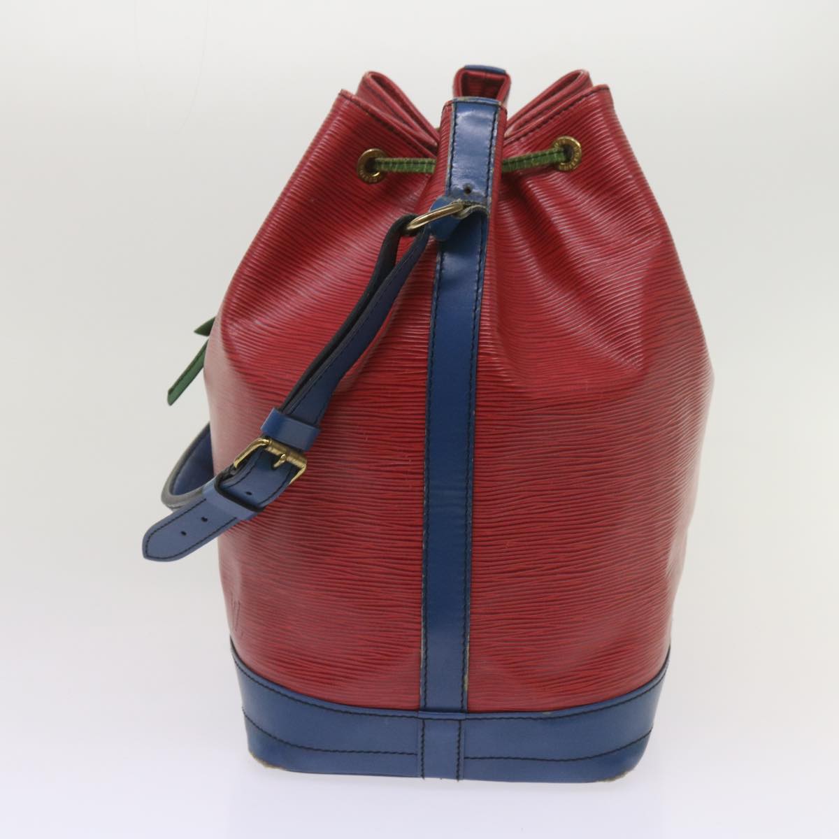 LOUIS VUITTON Epi Toriko Color Noe ShoulderBag Red Blue Green M44084 Auth 66200