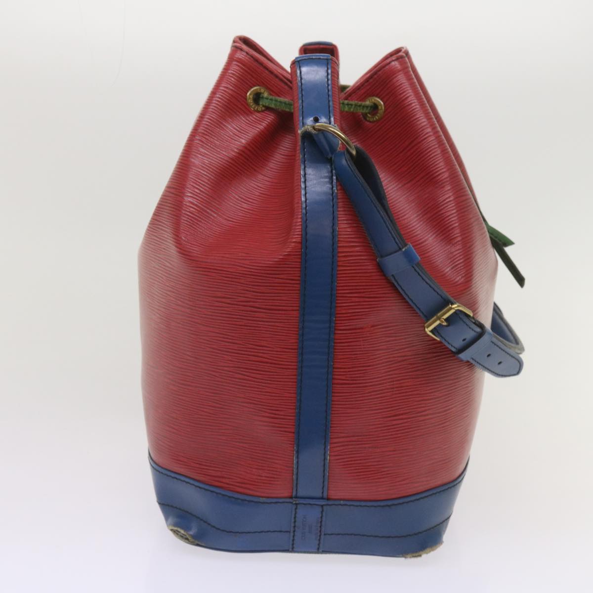 LOUIS VUITTON Epi Toriko Color Noe ShoulderBag Red Blue Green M44084 Auth 66200