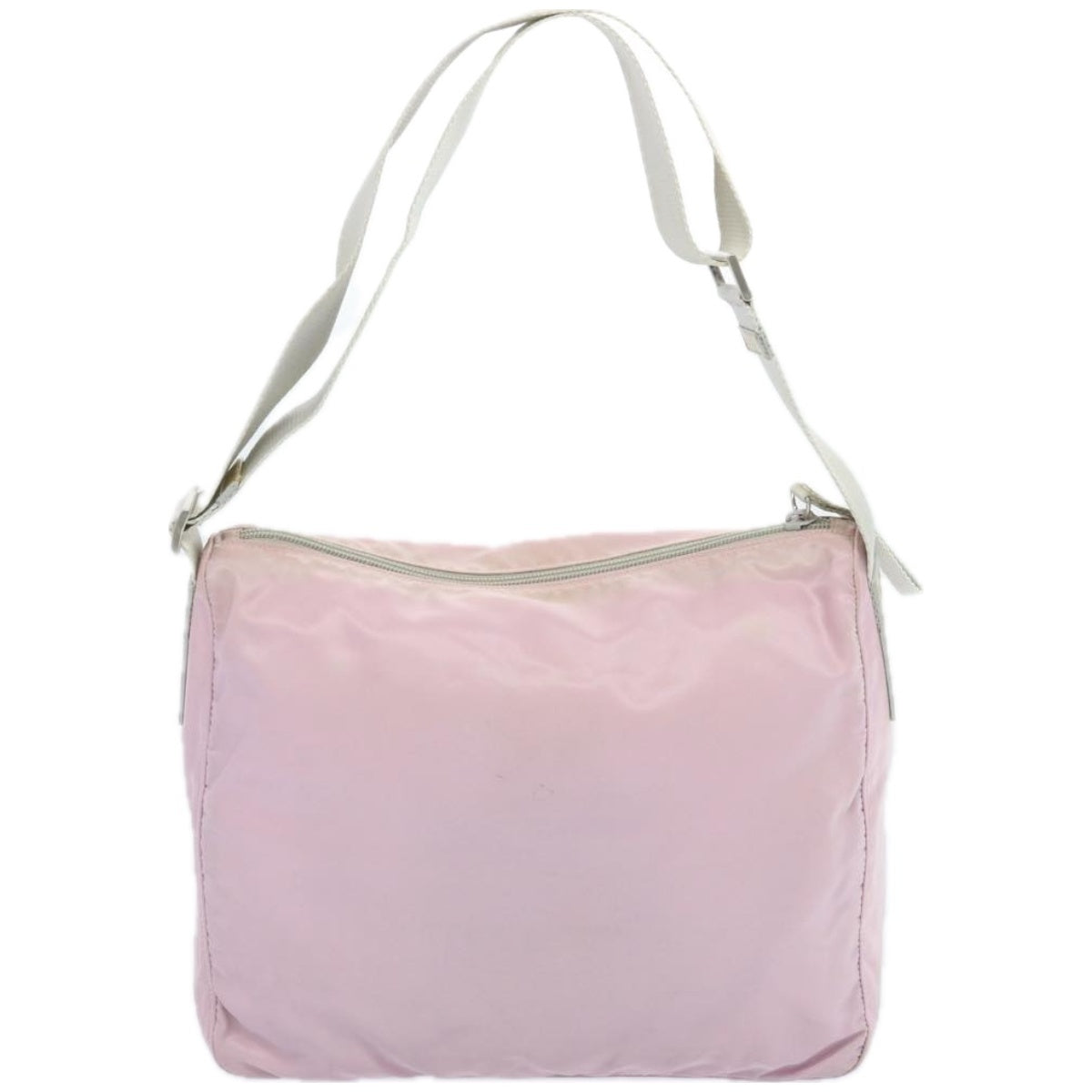 PRADA Shoulder Bag Nylon Pink Auth 66228