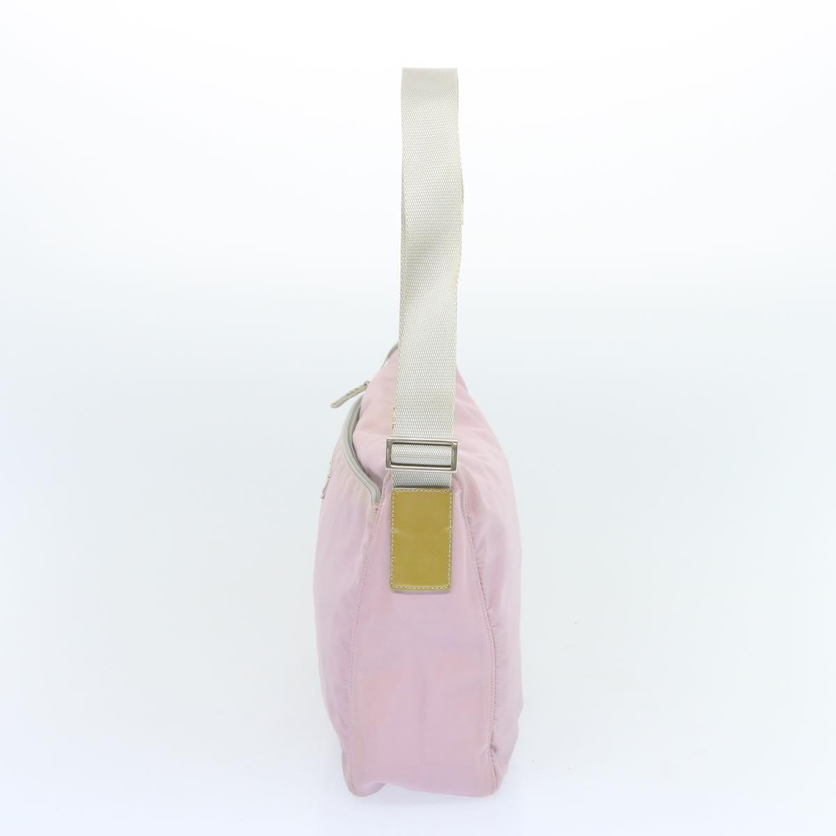 PRADA Shoulder Bag Nylon Pink Auth 66228