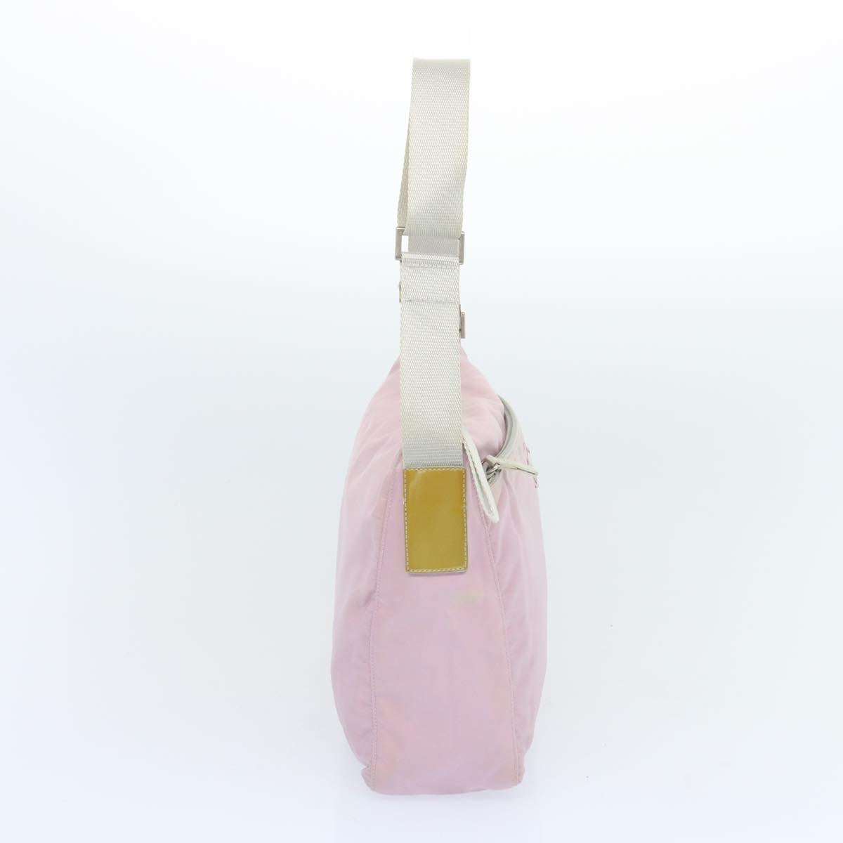 PRADA Shoulder Bag Nylon Pink Auth 66228