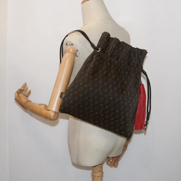 LOUIS VUITTON Monogram Explorer MM Shoulder Bag M42545 LV Auth 66240SAV