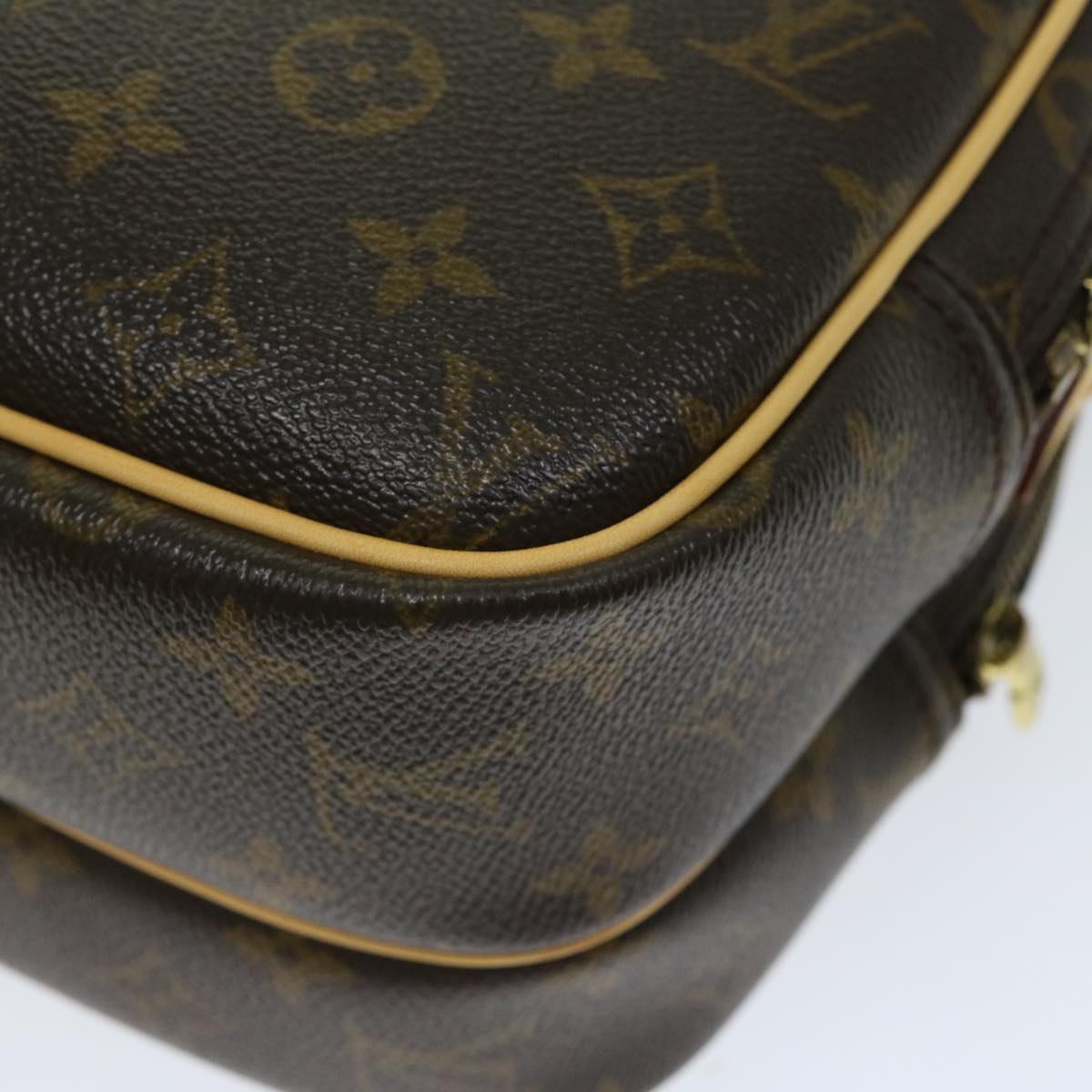 LOUIS VUITTON Monogram Reporter PM Shoulder Bag M45254 LV Auth 66319A