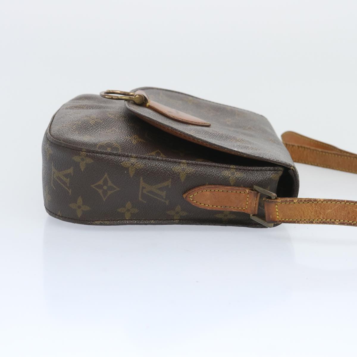 LOUIS VUITTON Monogram Saint Cloud GM Shoulder Bag M51242 LV Auth 66335