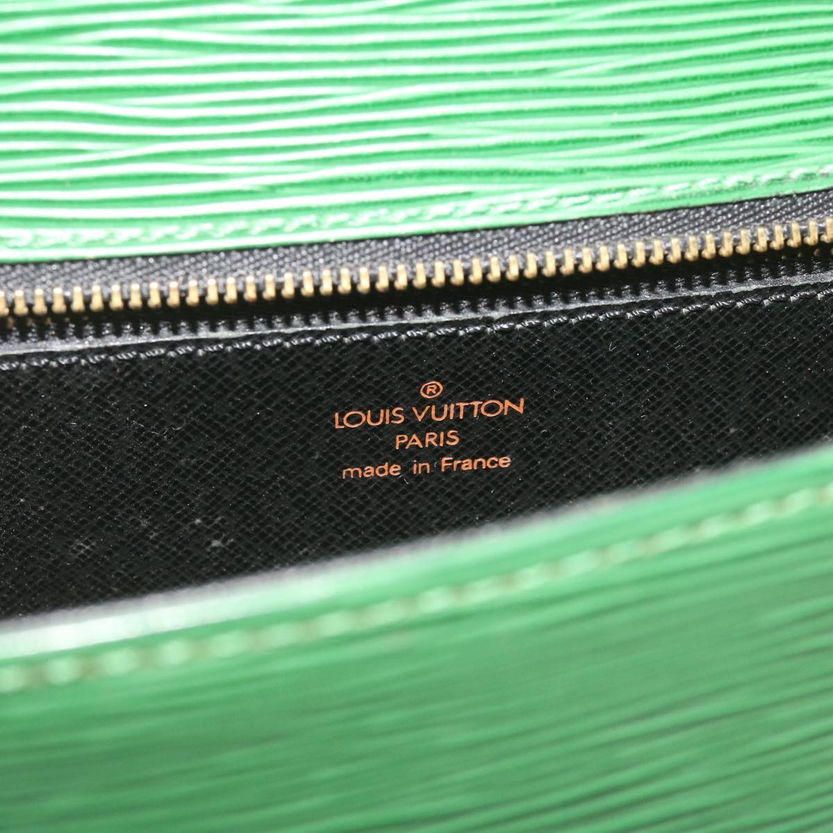 LOUIS VUITTON Epi Saint Cloud GM Shoulder Bag Green M52194 LV Auth 66336