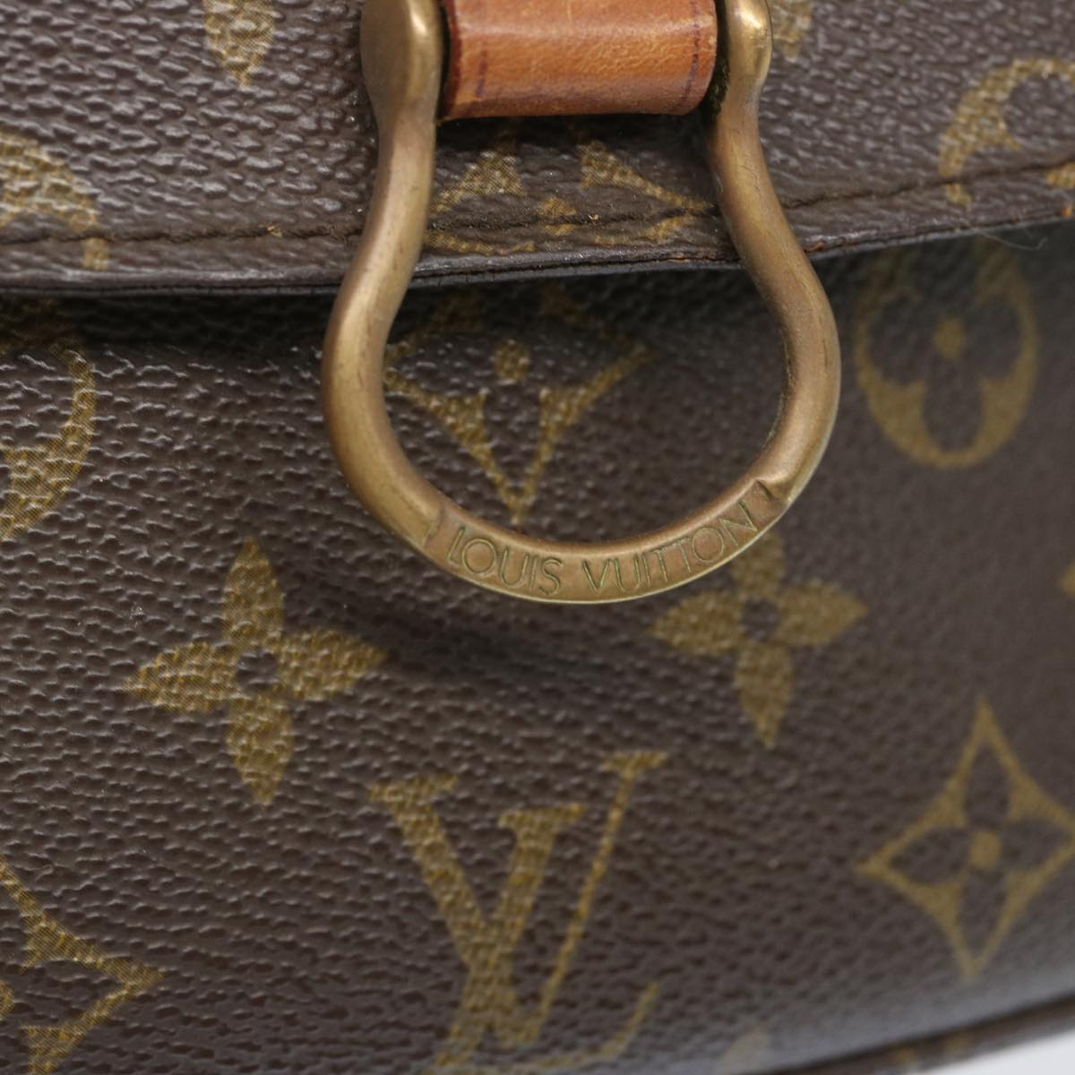 LOUIS VUITTON Monogram Saint Cloud GM Shoulder Bag M51242 LV Auth 66337