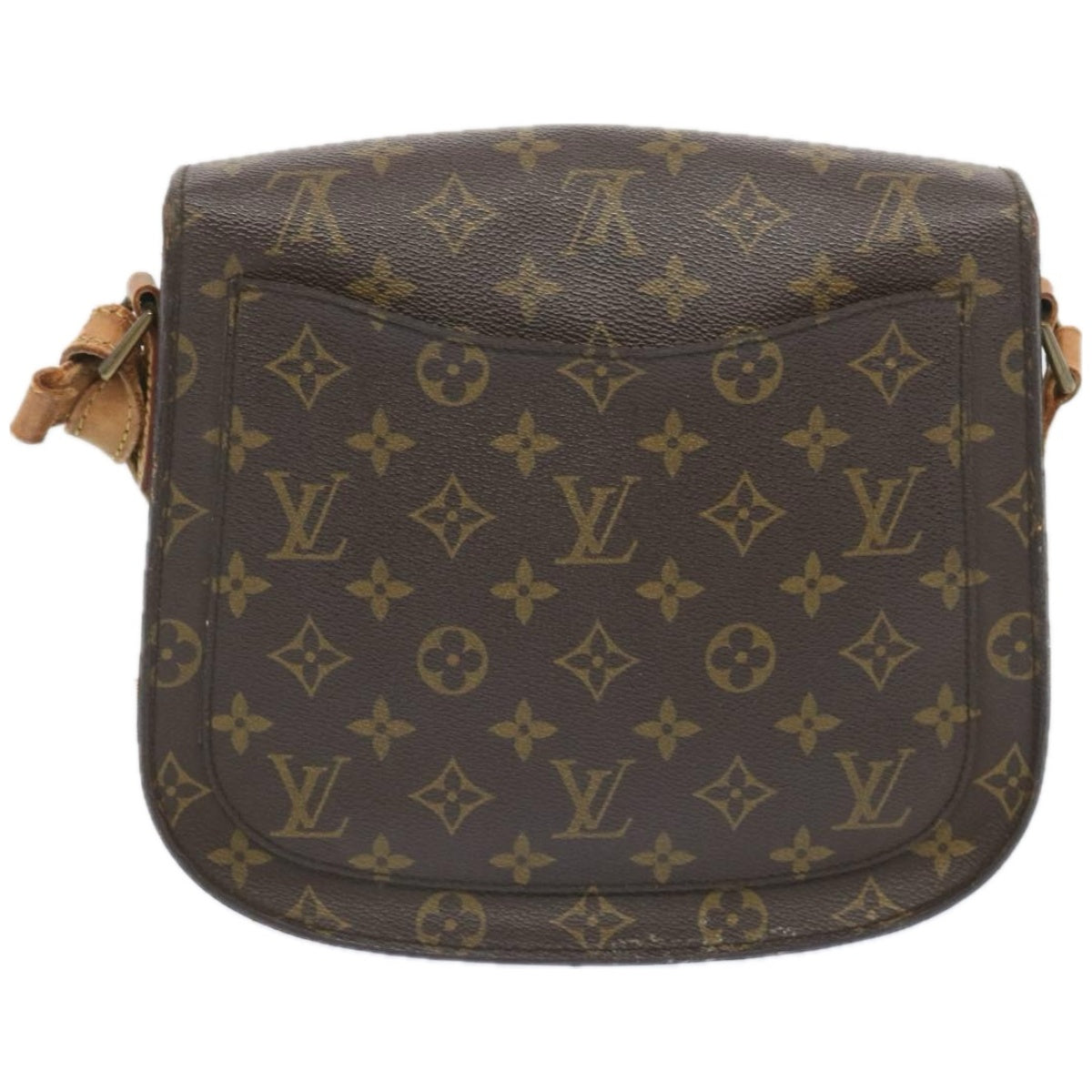 LOUIS VUITTON Monogram Saint Cloud GM Shoulder Bag M51242 LV Auth 66337