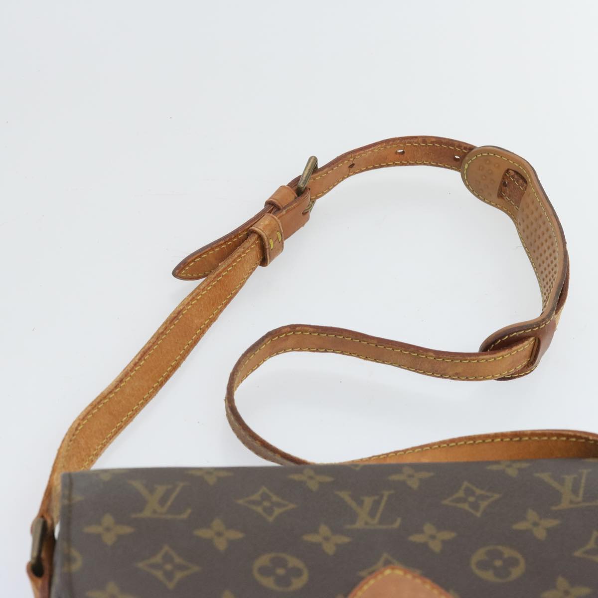 LOUIS VUITTON Monogram Saint Cloud GM Shoulder Bag M51242 LV Auth 66337