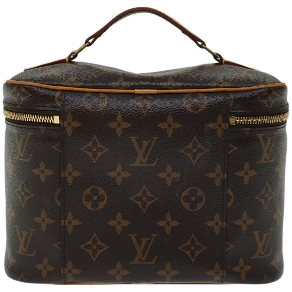 LOUIS VUITTON Monogram Nice BB Hand Bag Vanity M42265 LV Auth 66339 - 0