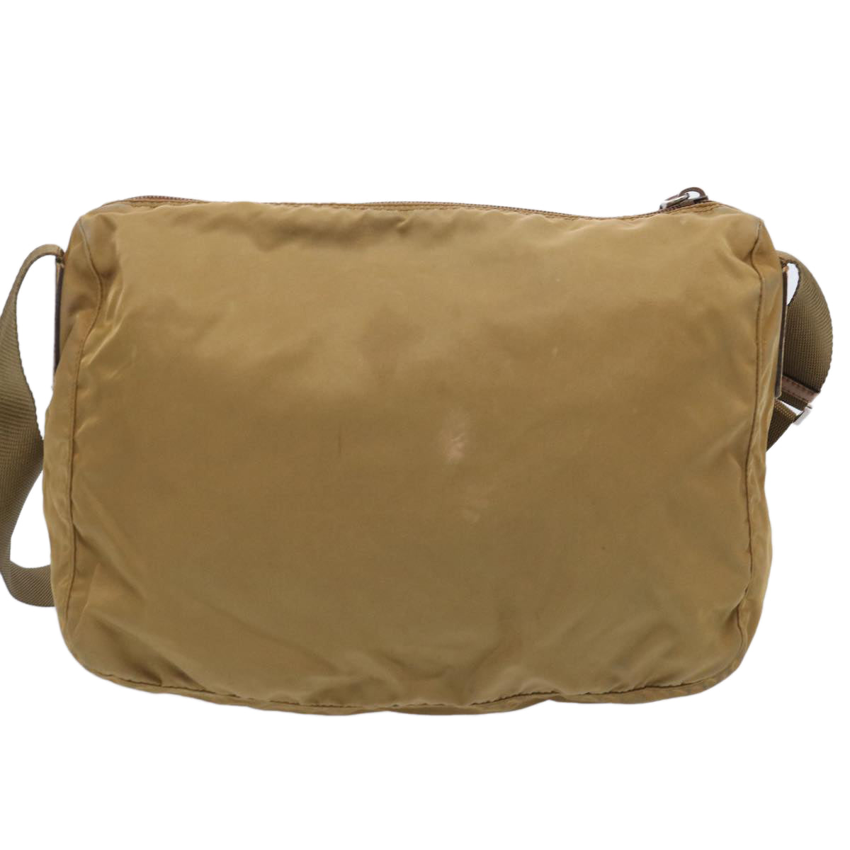 PRADA Shoulder Bag Nylon Brown Auth 66376 - 0